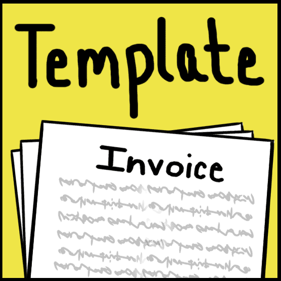 Blank invoice template in word format download